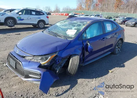 2021 Toyota Corolla Se from USA, damaged, VIN 5YFS4MCE2MP065200